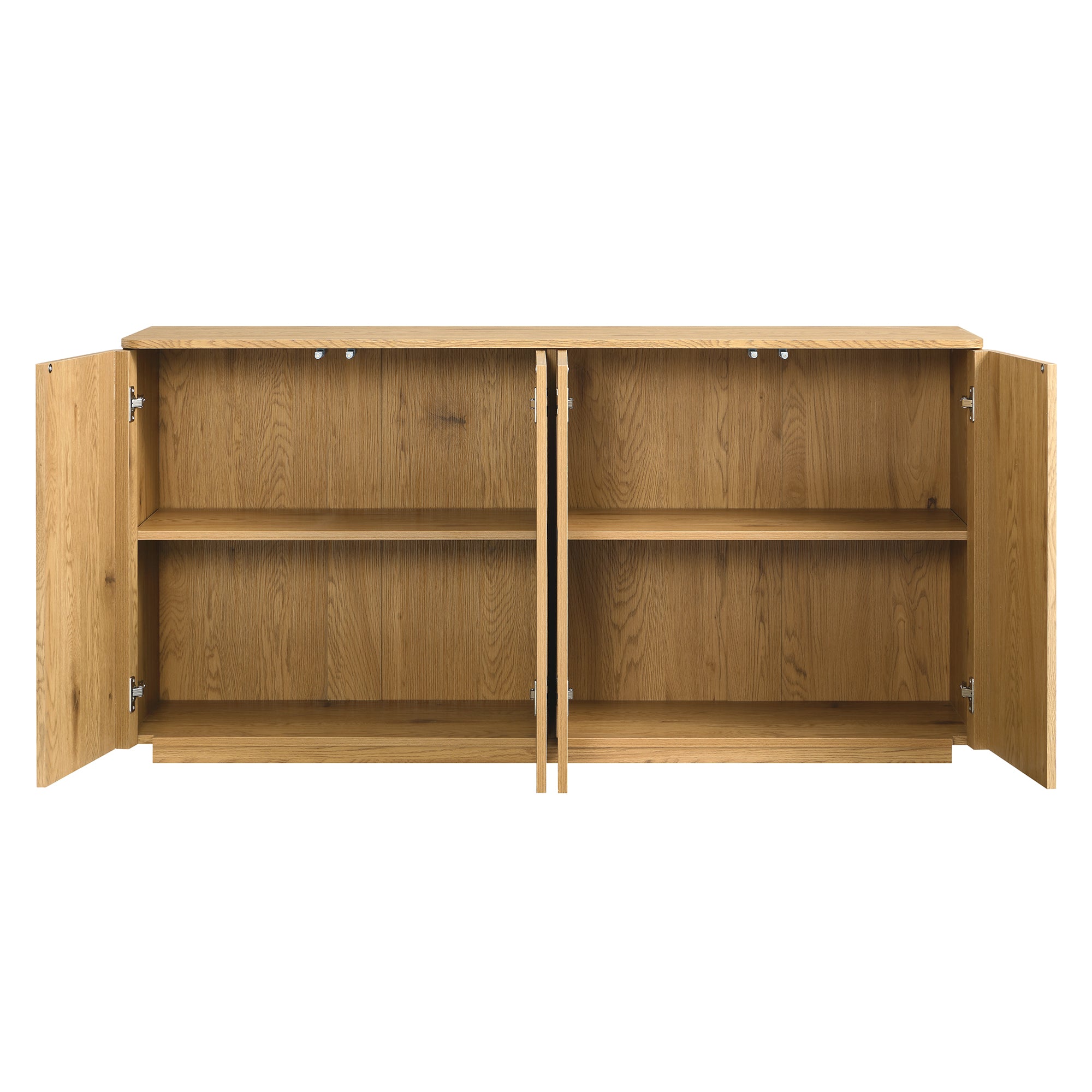 Agnes Curved Edge 150cm Wide Sideboard, Natural