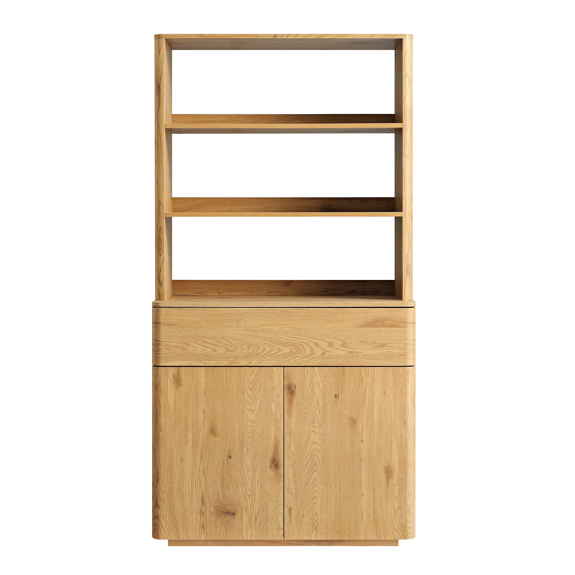 Agnes Curved Edge Dresser, Natural