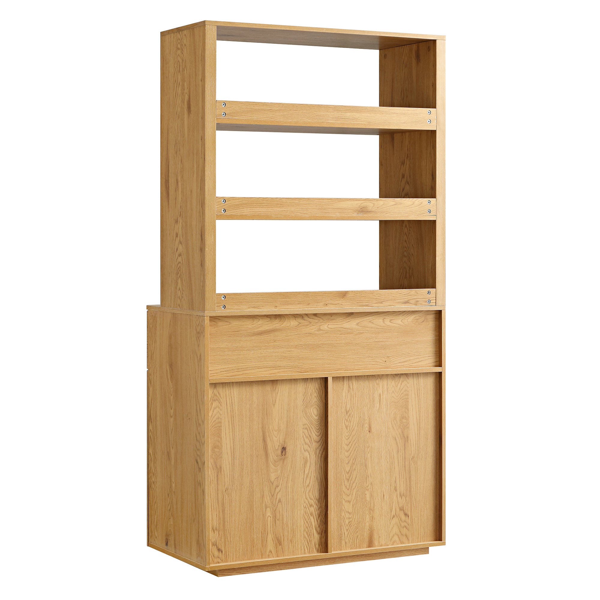 Agnes Curved Edge Dresser, Natural