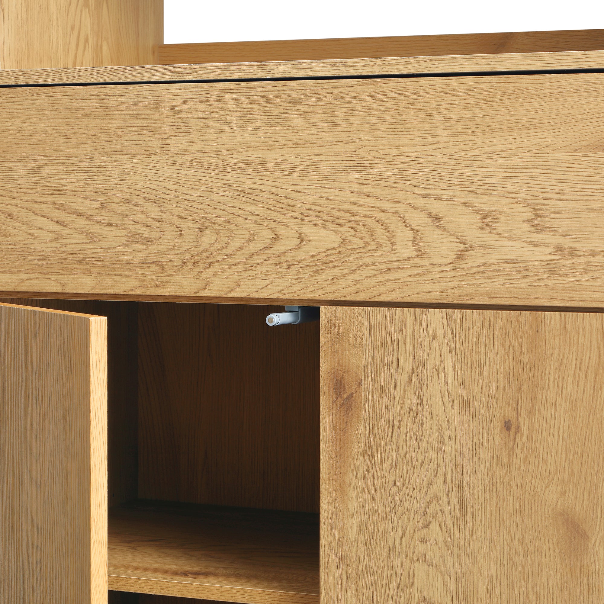 Agnes Curved Edge Dresser, Natural