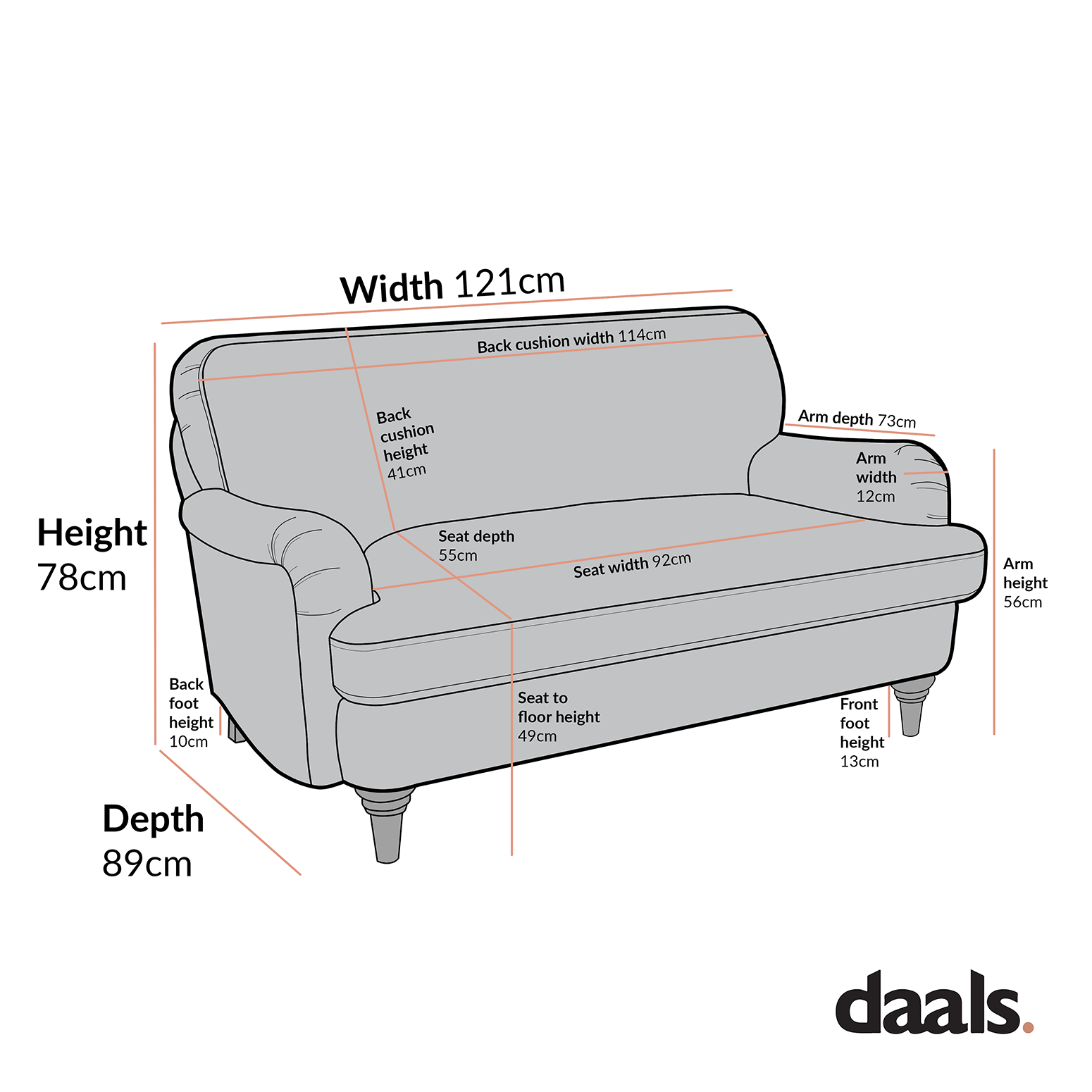 Daphnis Fudge Velvet Sofa, Loveseat