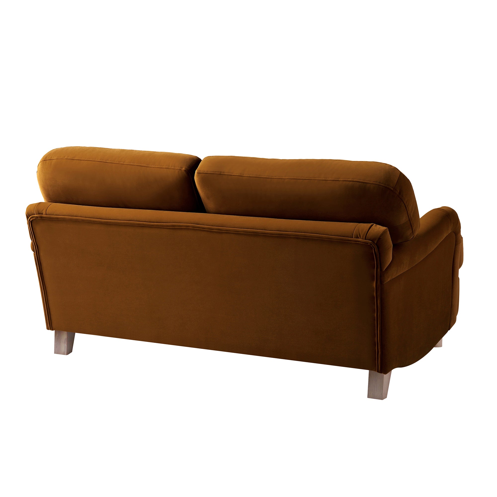 Daphnis Cinnamon Velvet Sofa, 2-Seater