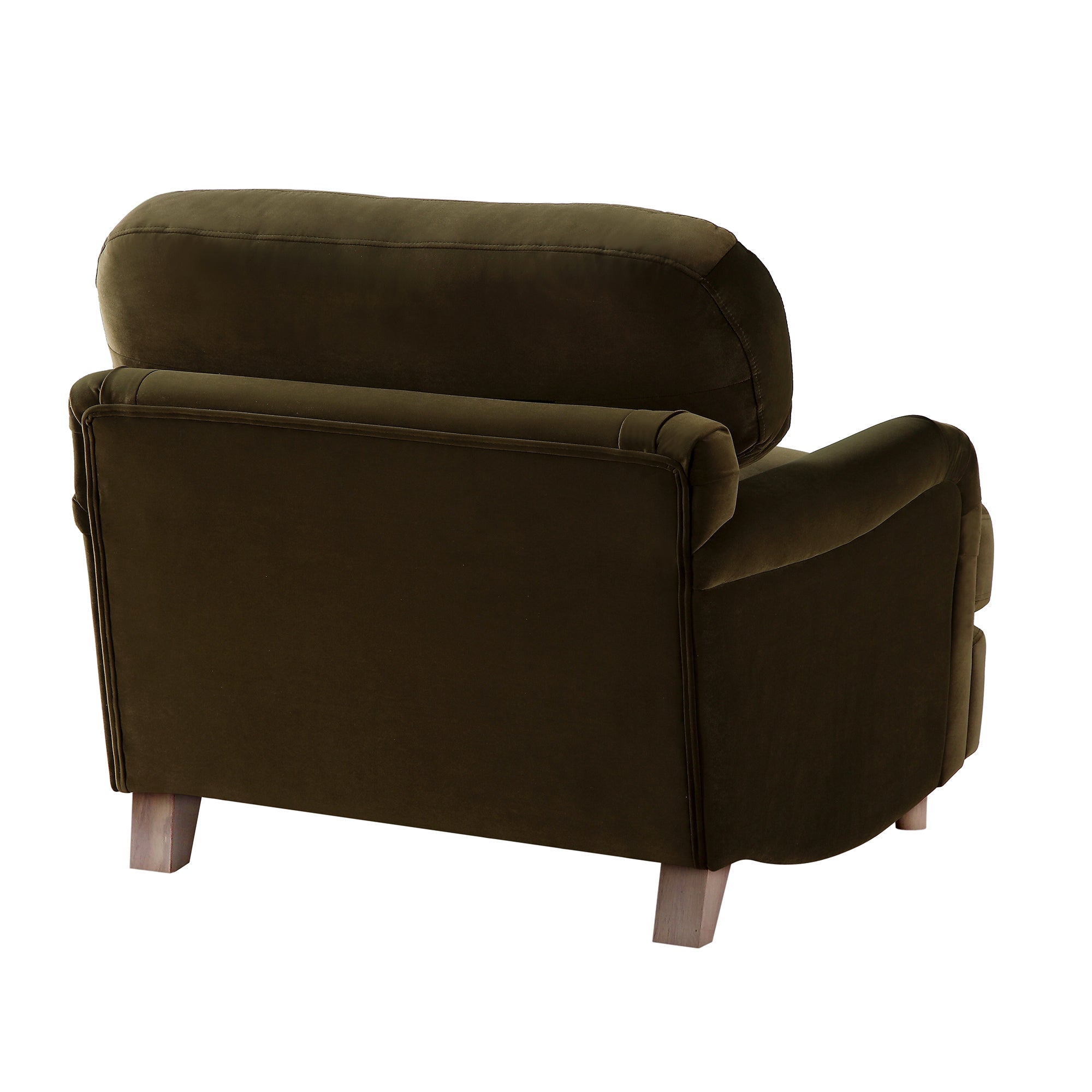 Daphnis Seaweed Velvet Sofa, 1-Seater