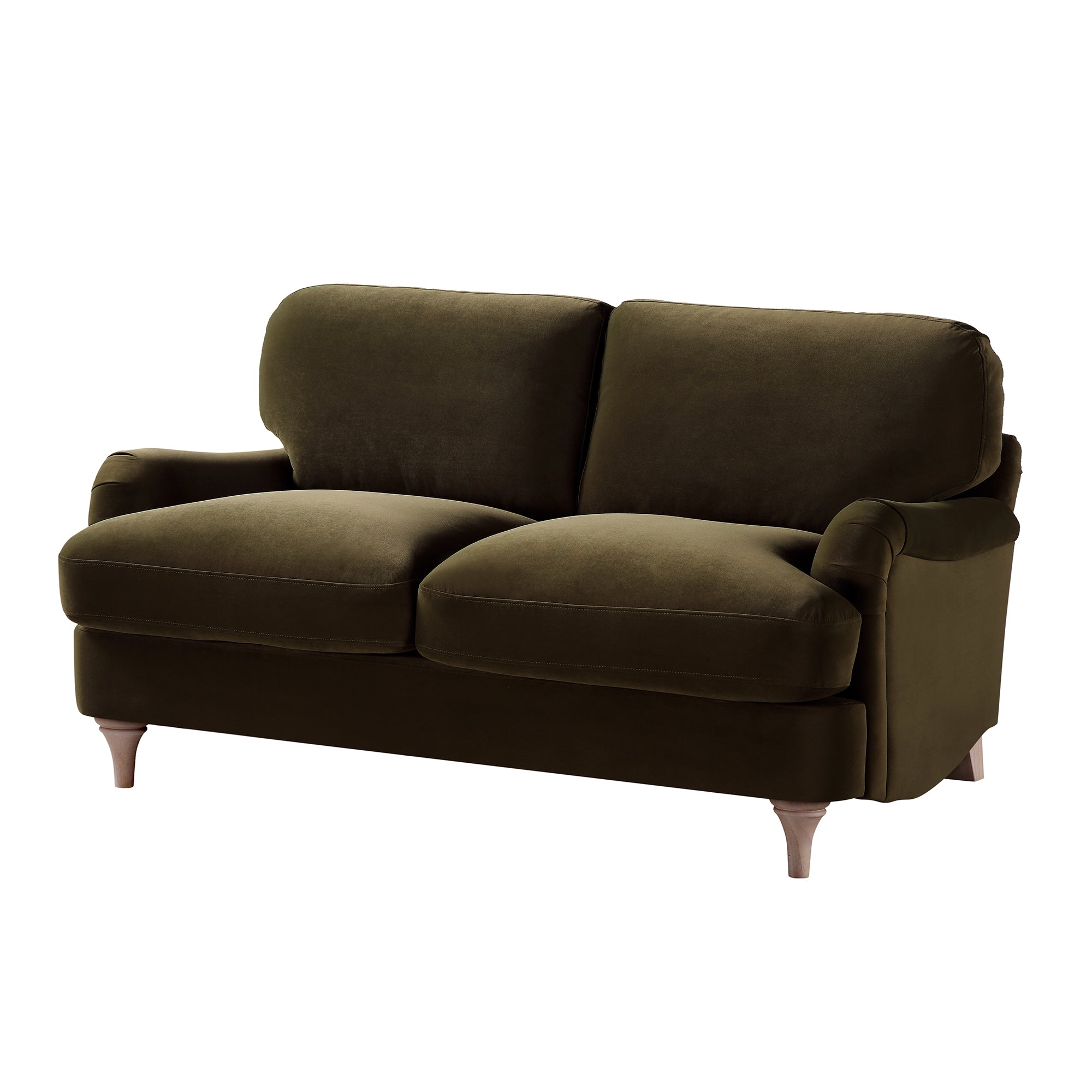 Daphnis Seaweed Velvet Sofa, 2-Seater