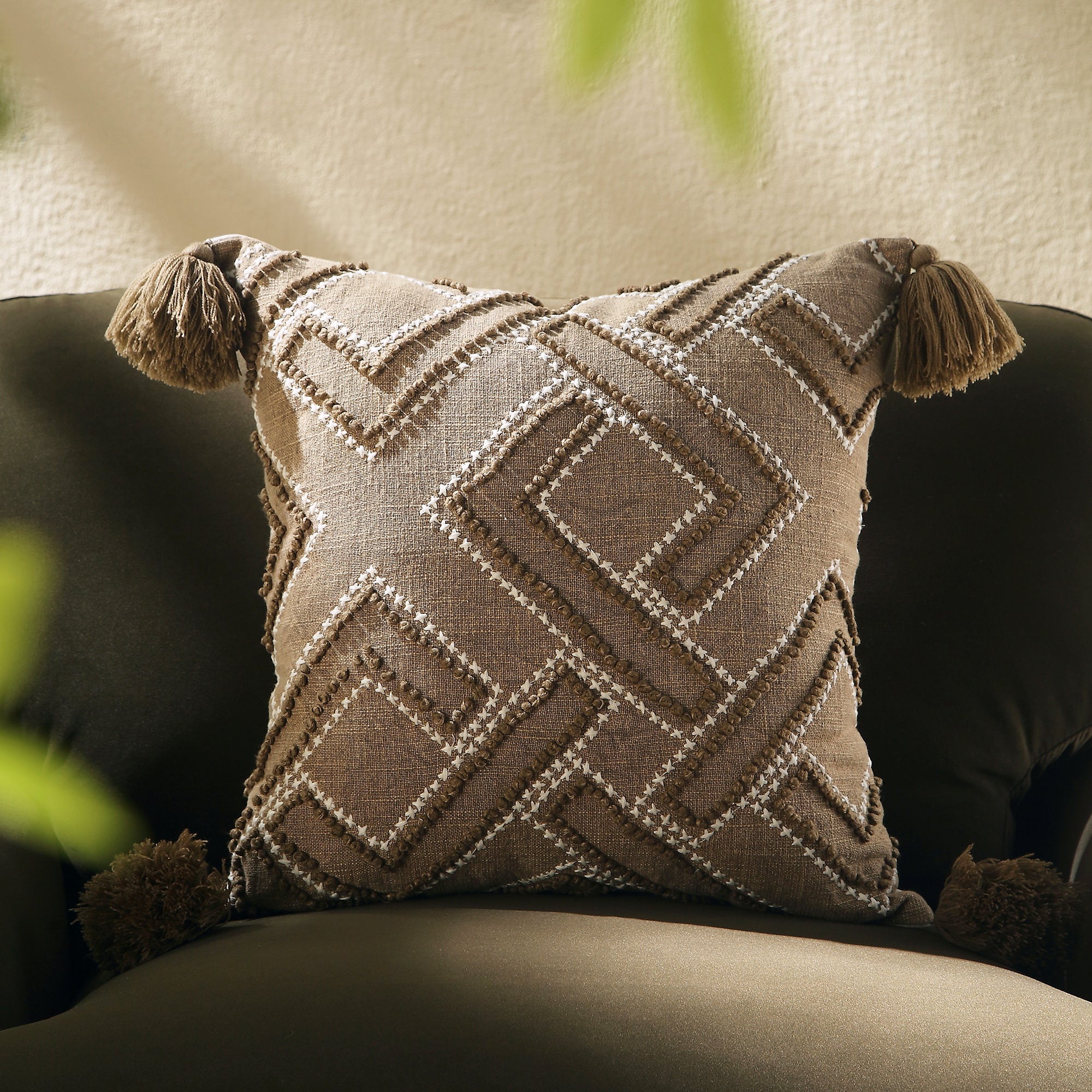 Boho Collection Andes Cross Stitch Cushion