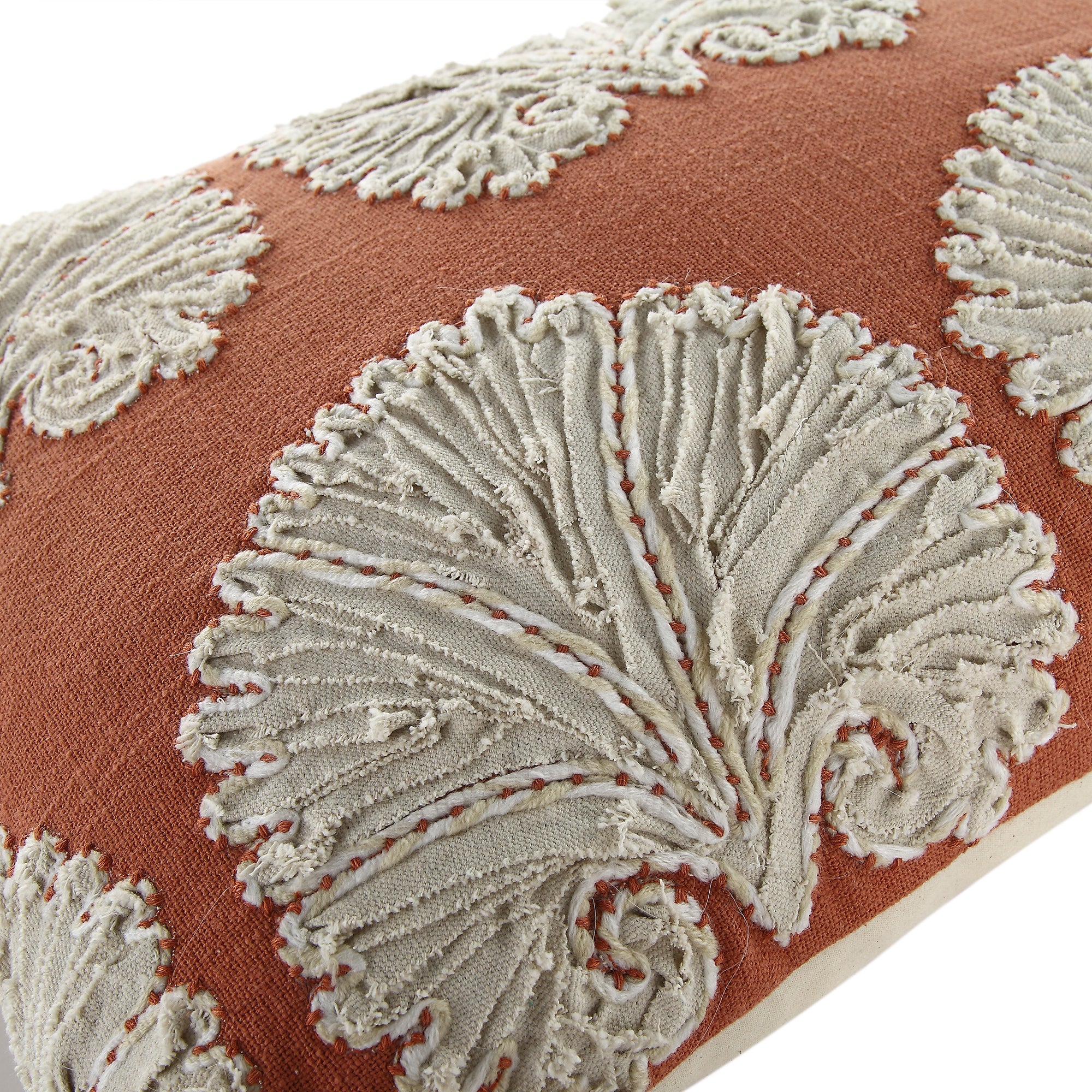 Aubrey Collection Suzani Motif Appliqué Cushion