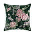 Botanica Collection Emerald Velvet Hand Embroidered Cushion