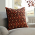 Javari Burnt Terracotta Stitched Cushion