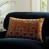 Luxe Collection Orla Hand Beaded Apricot Cotton Velvet Cushion