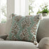 Vine Collection Primula Hand Embroidered Beaded Cushion