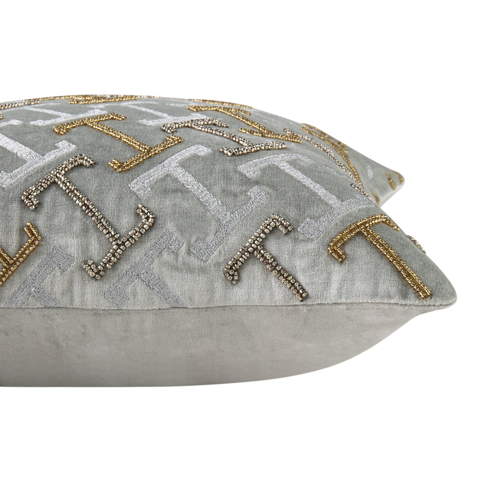 Luxe Collection Reina Hand Beaded Cushion