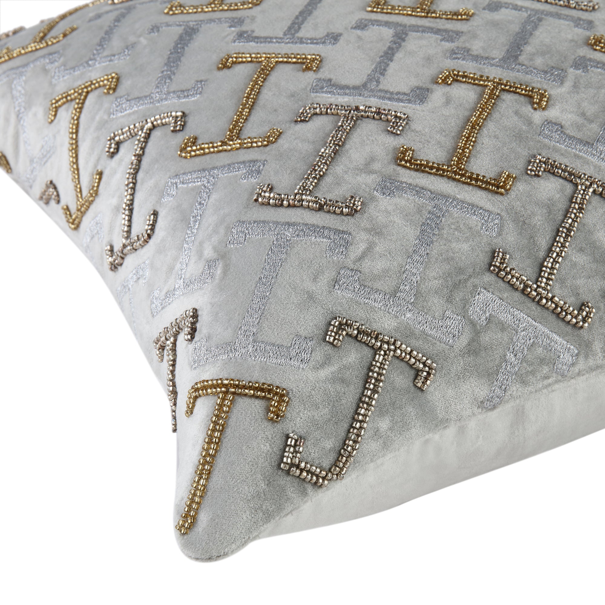 Luxe Collection Reina Hand Beaded Cushion