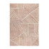 Nimbus Salmon Pink Hand Tufted New Zealand Wool Rectangular Rug