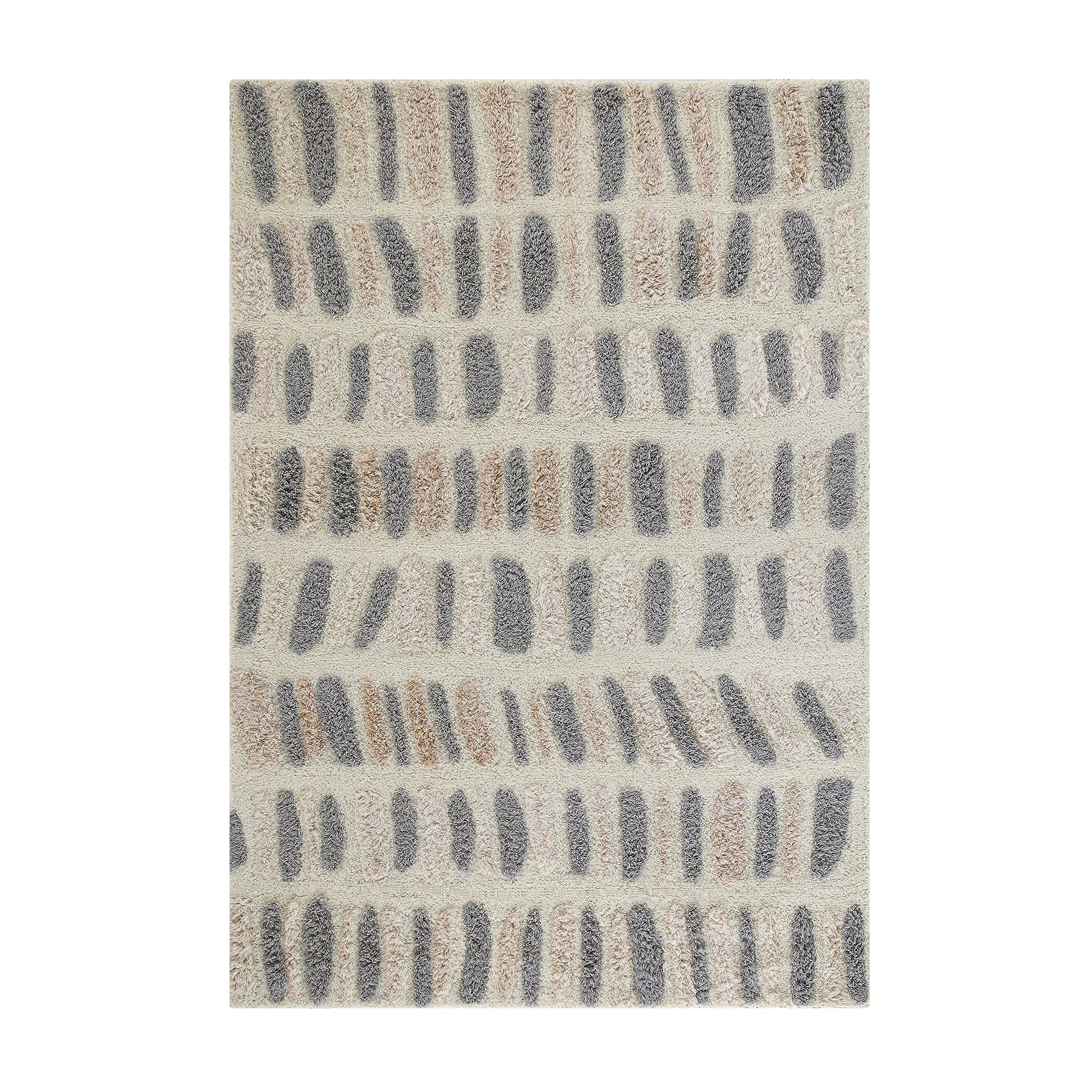 Pebble Hand Tufted New Zealand Wool Rectangular Rug