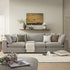 Lutyens Taupe Boucle Modular Sofa, 3-Piece