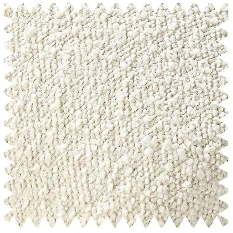 Granvia Ecru Boucle Fabric Swatch