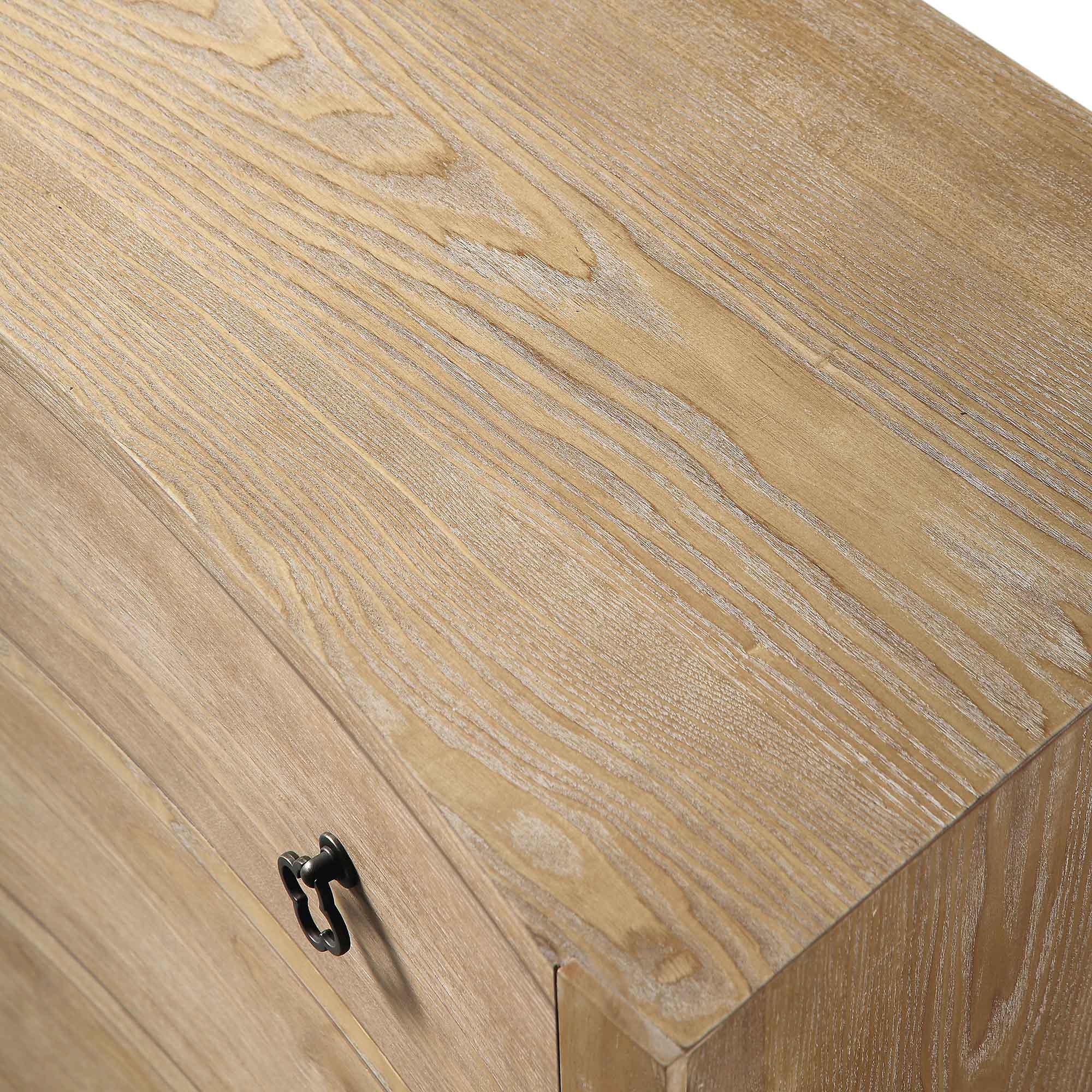 Thalia Concave Chest of Drawers, Natural