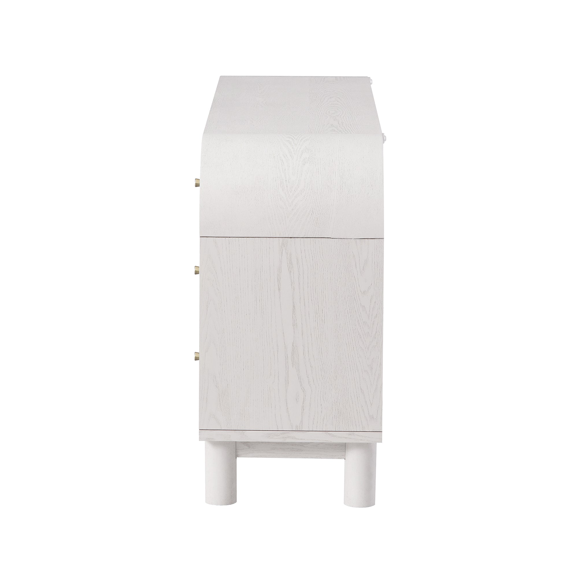 Maude 9 Drawer Chest, Washed White Ash