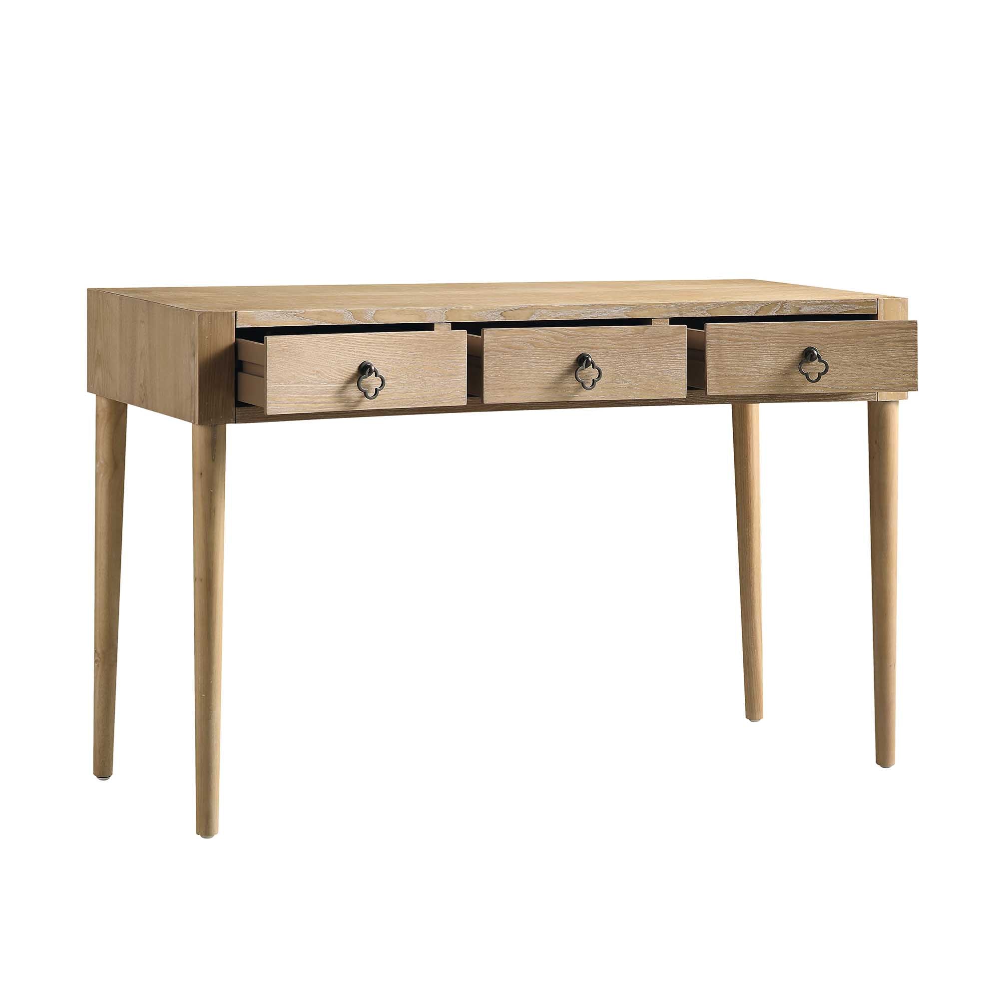 Thalia Concave Dressing Table, Natural