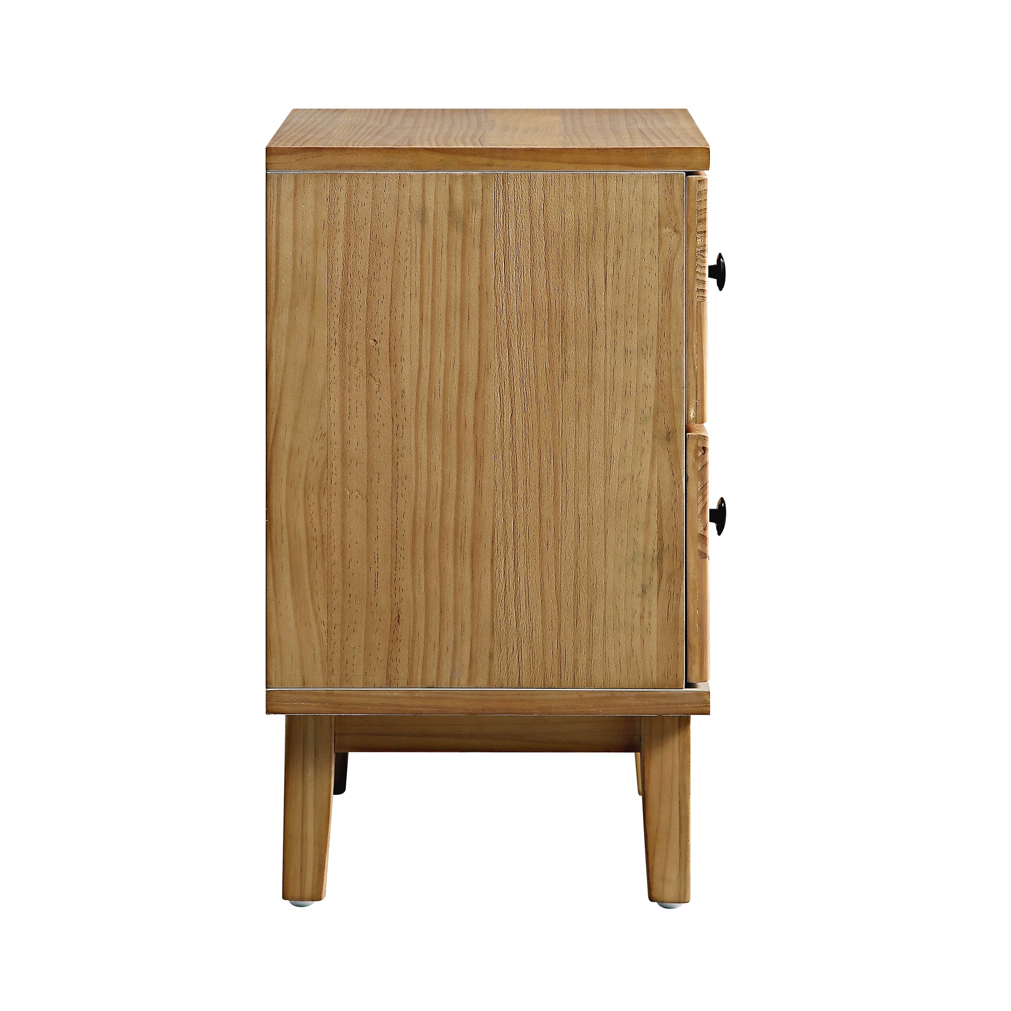 Gibbs 2-Drawer Bedside Table, Natural