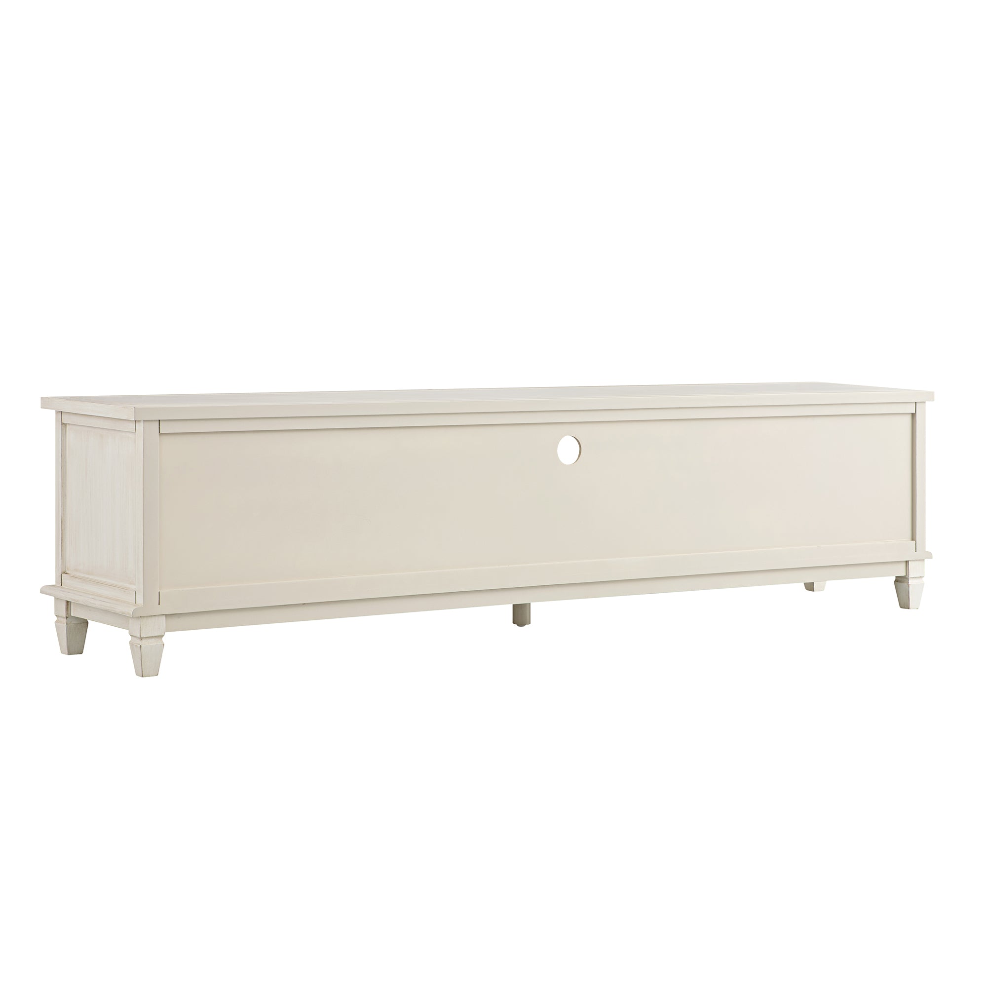 Chantilly Whitewashed 200cm Wide TV Unit