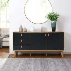 Tallis Two Tone Sideboard with 2 doors and 3 drawers | daals