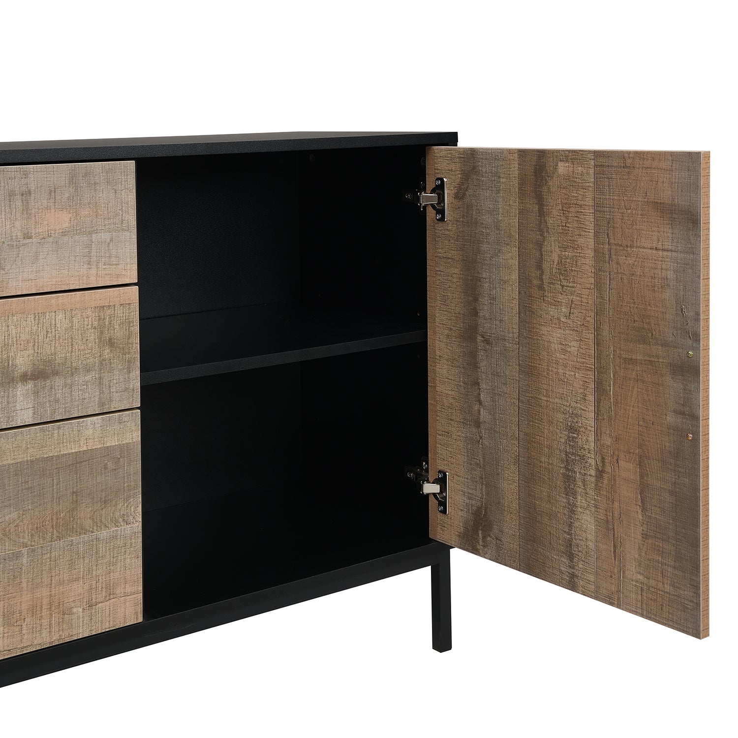 Carnaby 2 Cupboard 3 Drawer Sideboard