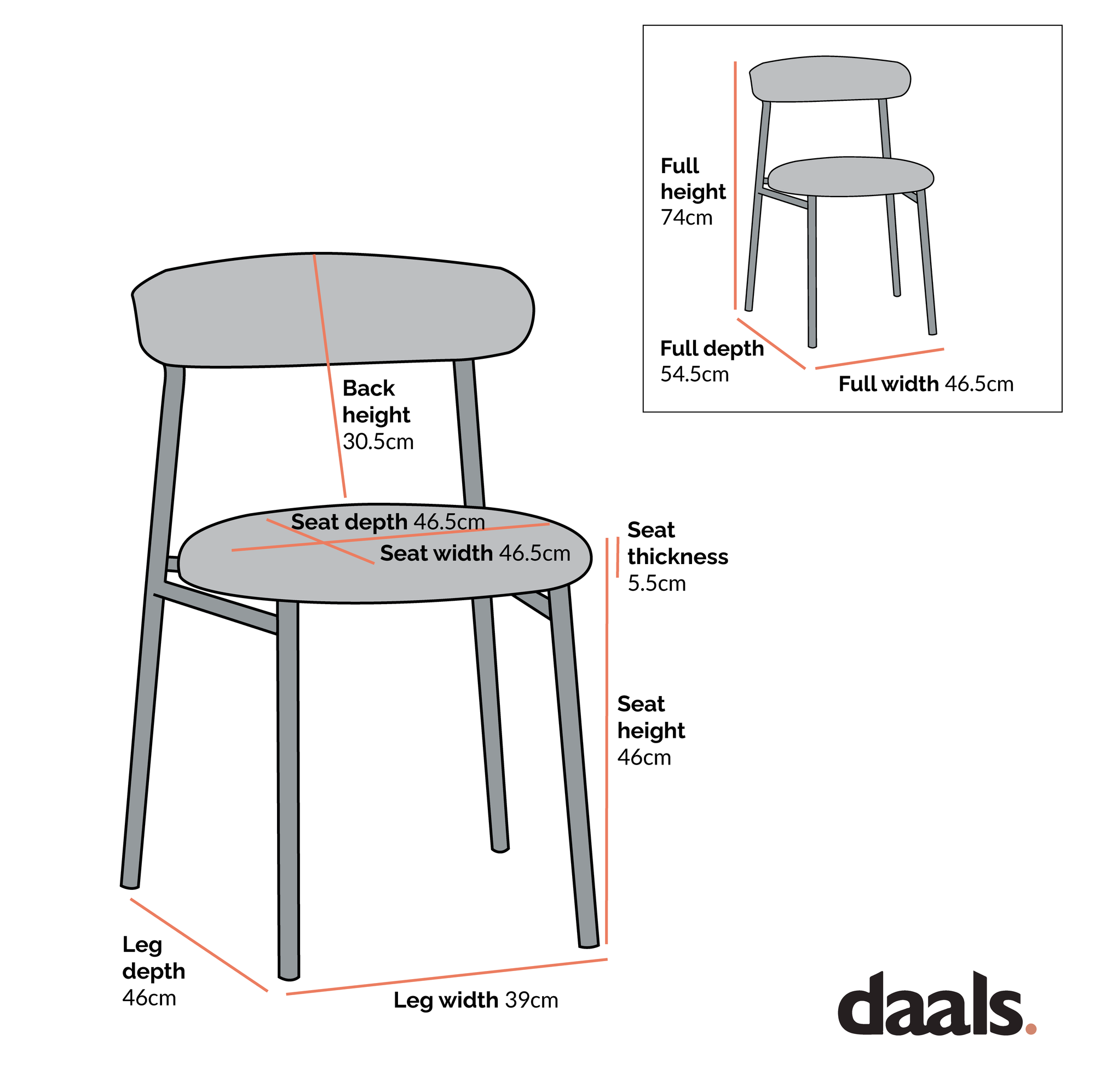 Donna Set of 2 White Boucle Dining Chairs