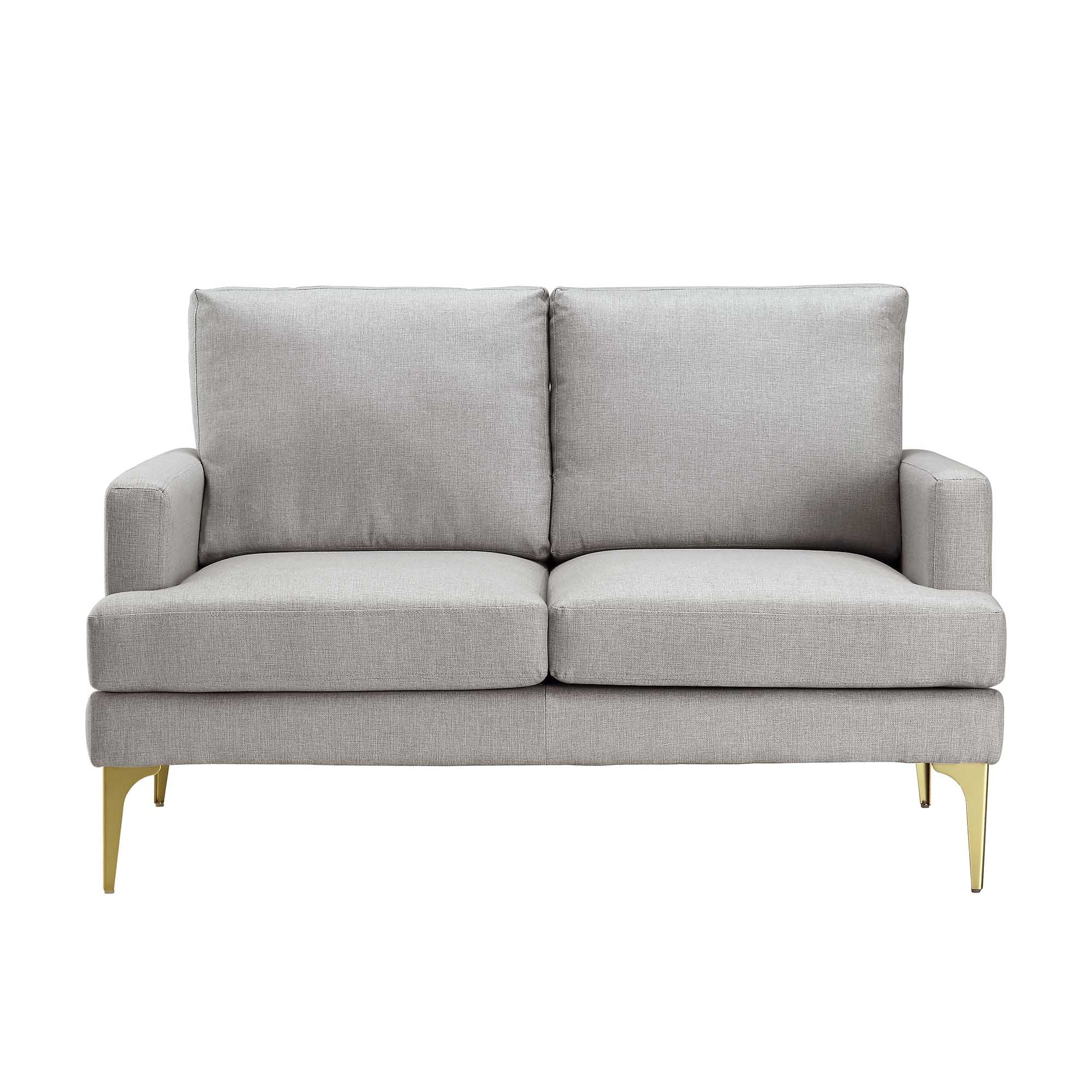 Haven Grey Fabric 2-Seater Sofa