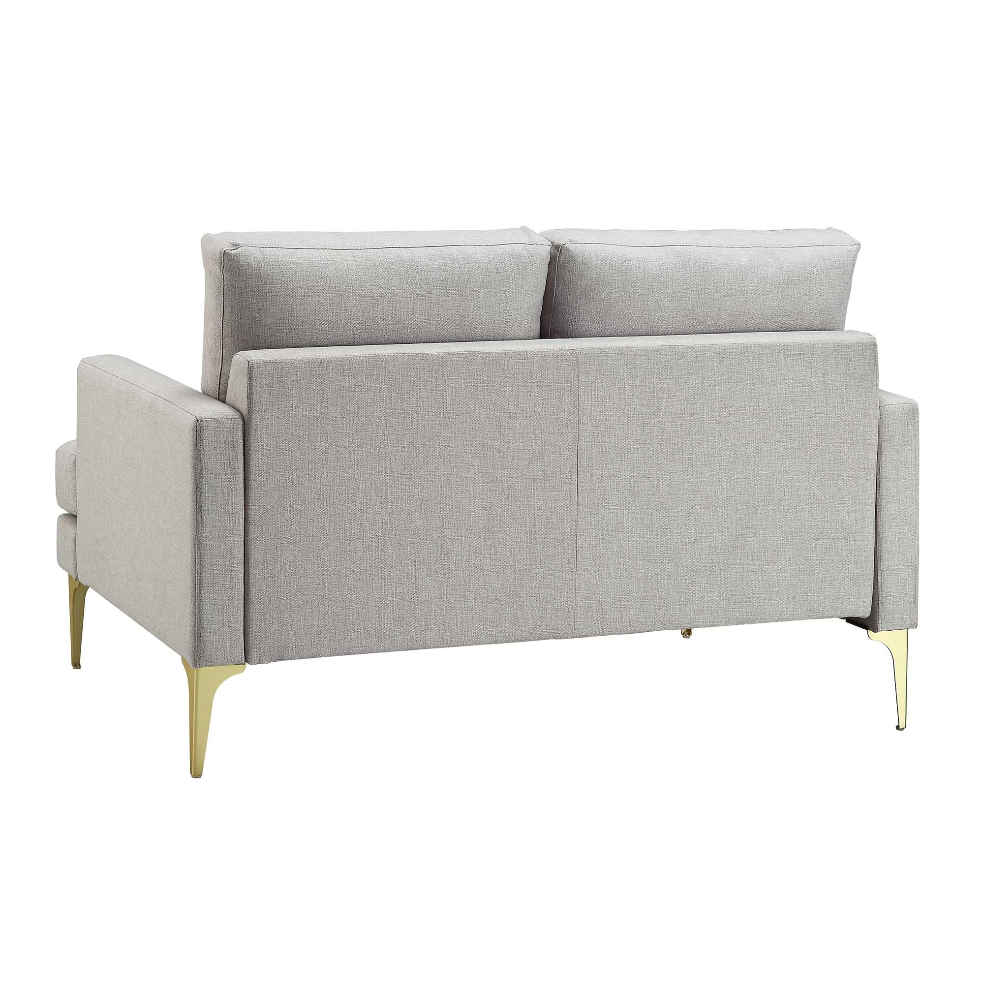 Haven Grey Fabric 2-Seater Sofa