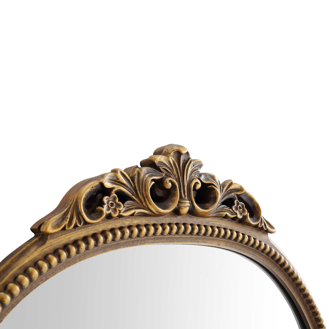 Mirabel Full Length Mirror 150 x 70 cm, Antique Gold Effect | daals