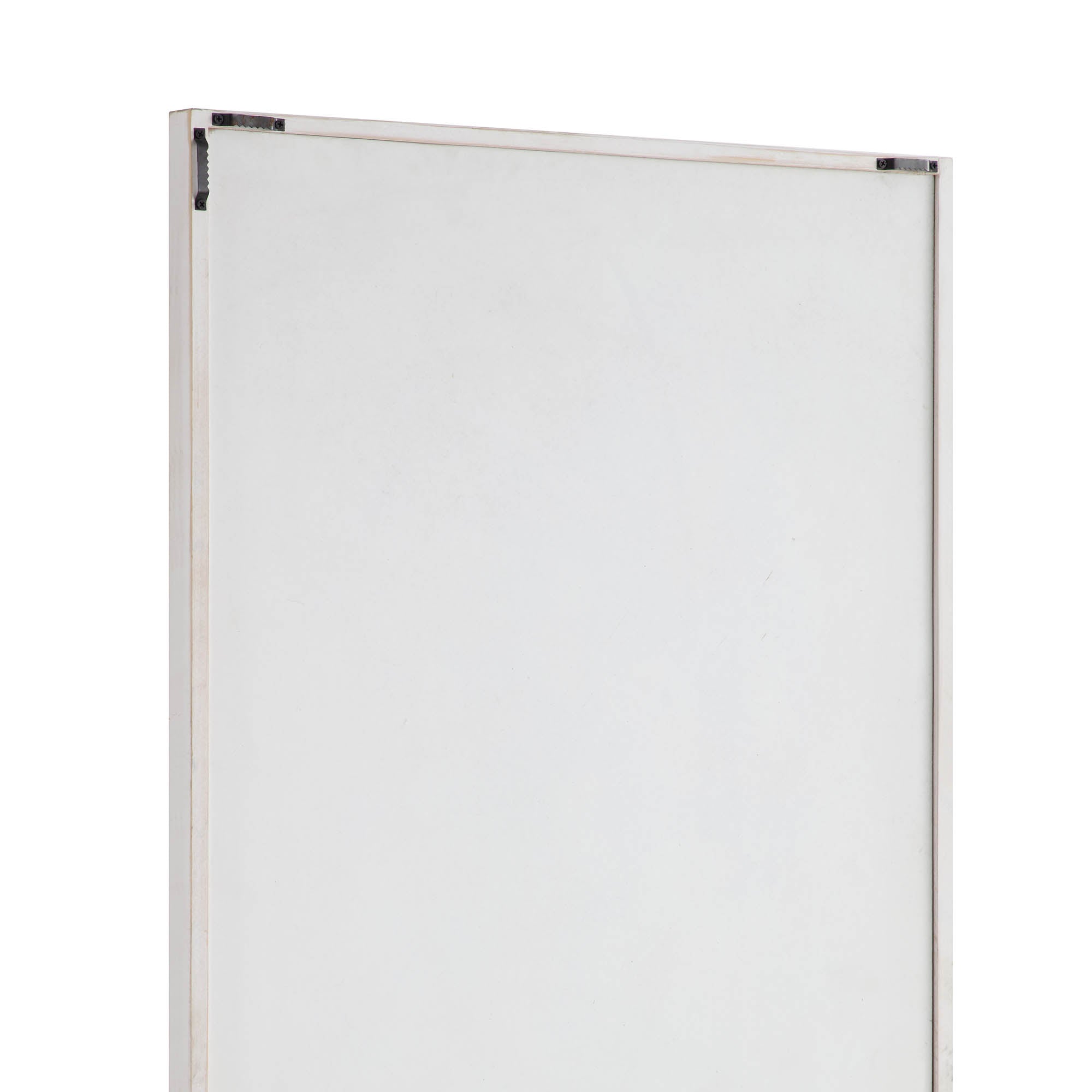 Edgeworth Washed White Full Length Wooden Frame Window Mirror 160 x 60 cm